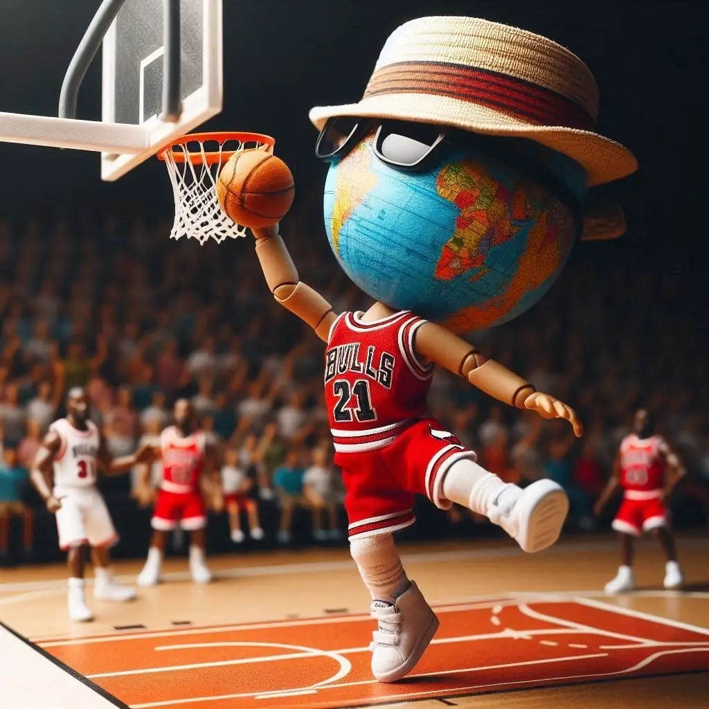 World news illustration